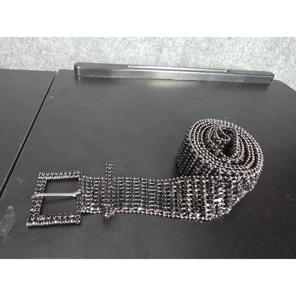Rhinestone Belt Diamante Crystal Evening Party Bridal Waist Dress‎ Belt Glam